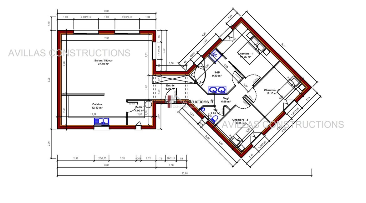 plan avillas constructions 52104