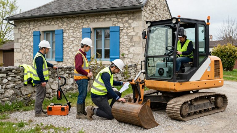 Formation Caces mini pelle pour obtenir la certification d'opérateur